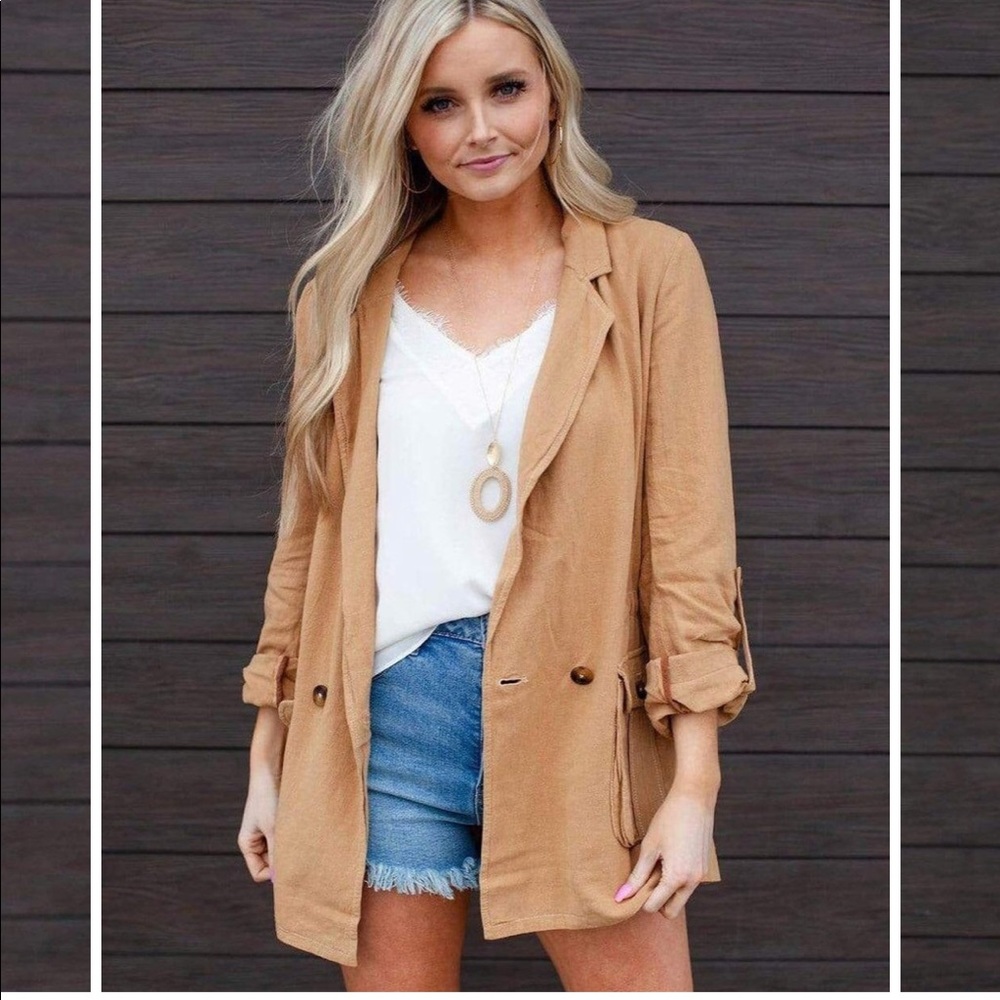FREE PEOPLE Relaxed blazer. Brand New with Tags!